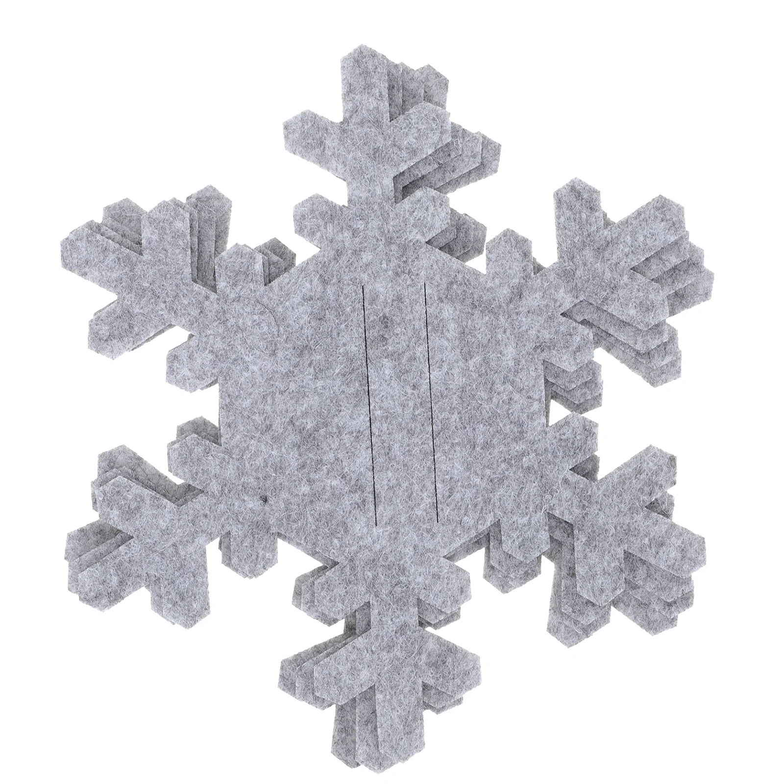 8Pcs Festive Xmas Cutter Fork Pouches Xmas Snowflake Star Cutlery Covers