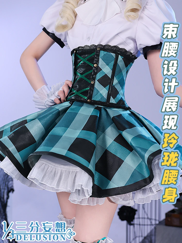 COS-HoHo Аниме Айкацу! Todo Yurika игровой костюм прекрасная униформа косплей Хэллоуин