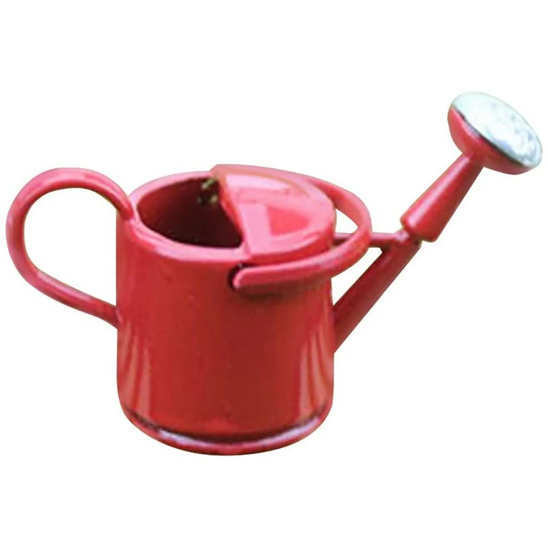 

Mini Watering Can Miniature Doll House Accessories Model Simulation Tool Toy Watering Can (Random Color)