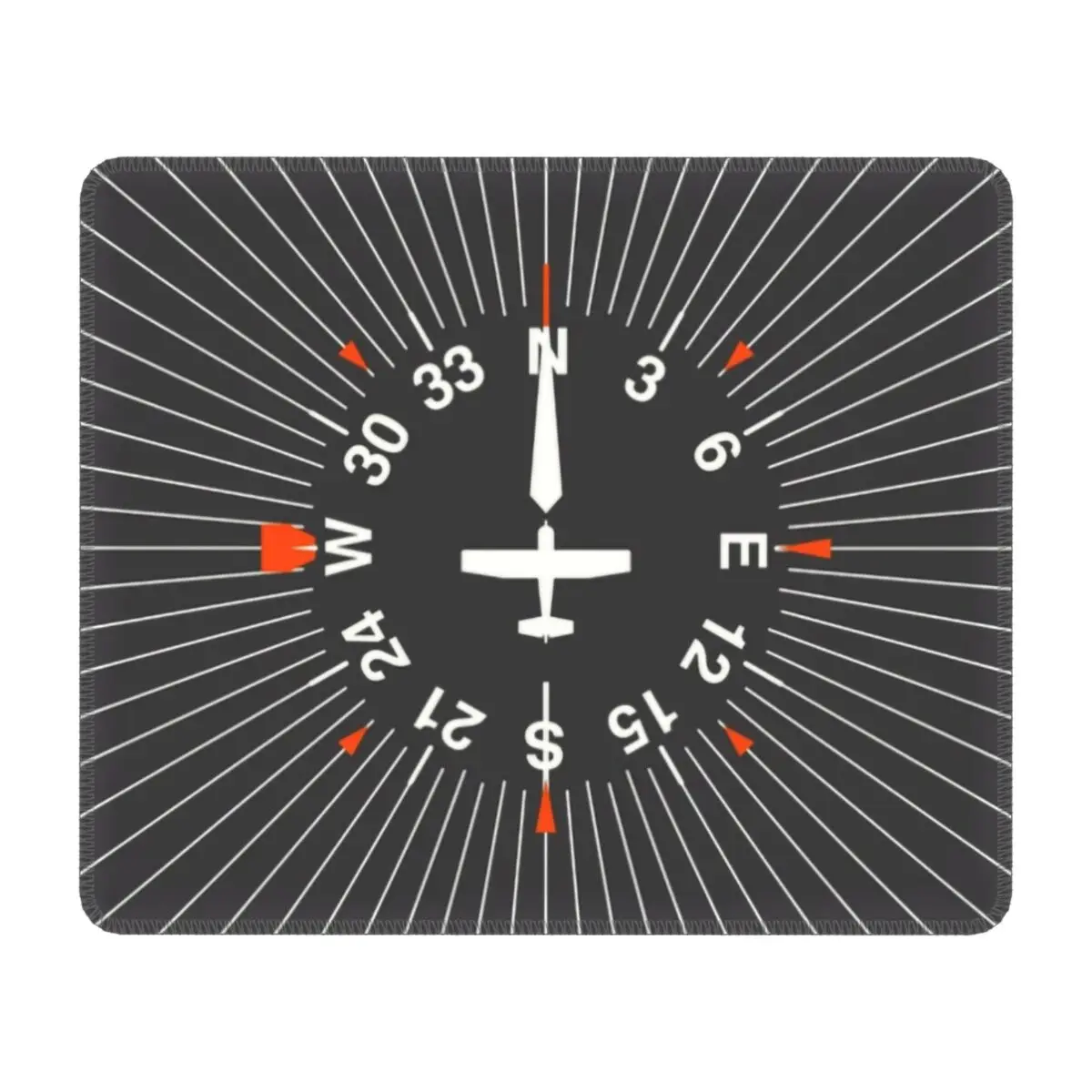 

Gyroscope Airplane Aviation Mouse Pad Gamer Mousepad Anti-Slip Rubber Base Aeronautics Fighter Pilot Aircraft Office Laptop Mat