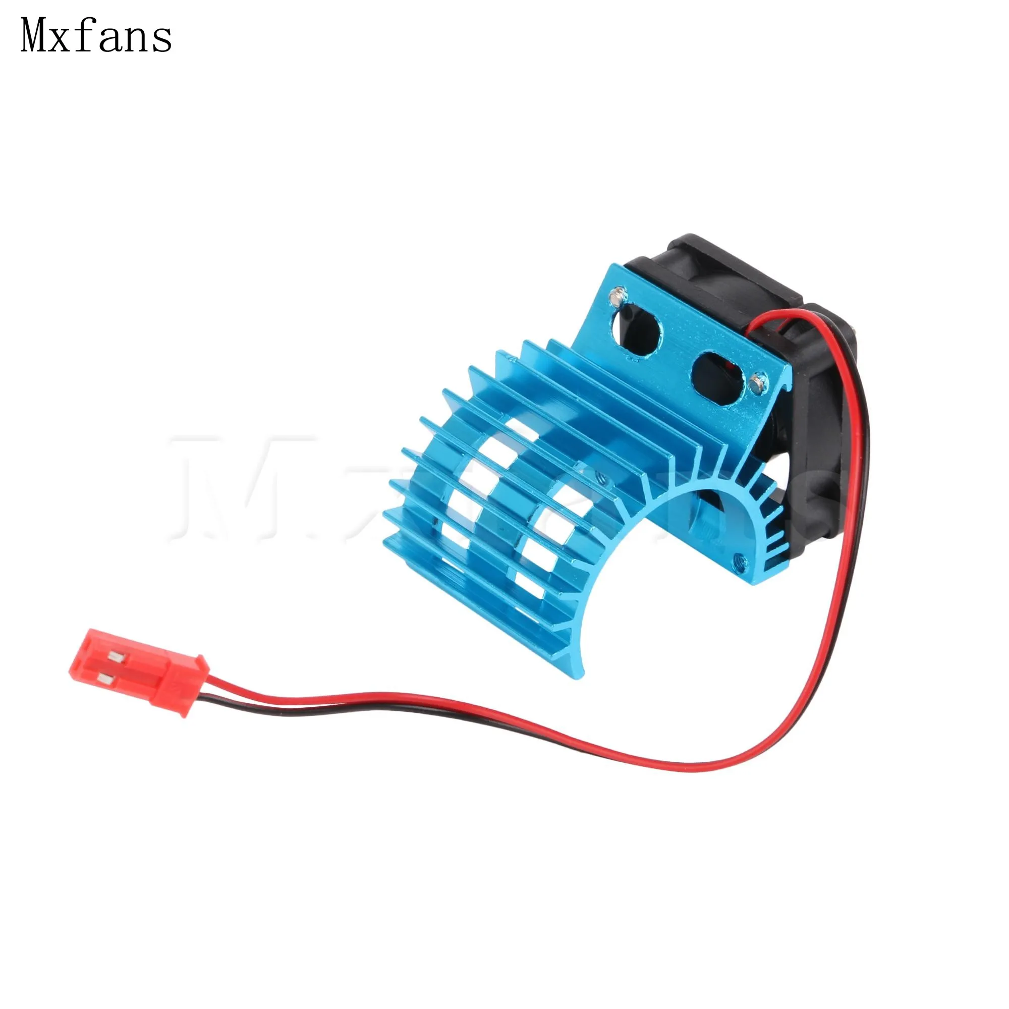 

Mxfans Blue Aluminum 308006 Heat Sink Stock 380 Motor Cooling Fan for 380 Model Car