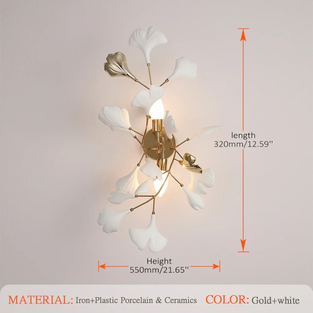 

Подвесная люстра Artpad с листьями гинкго