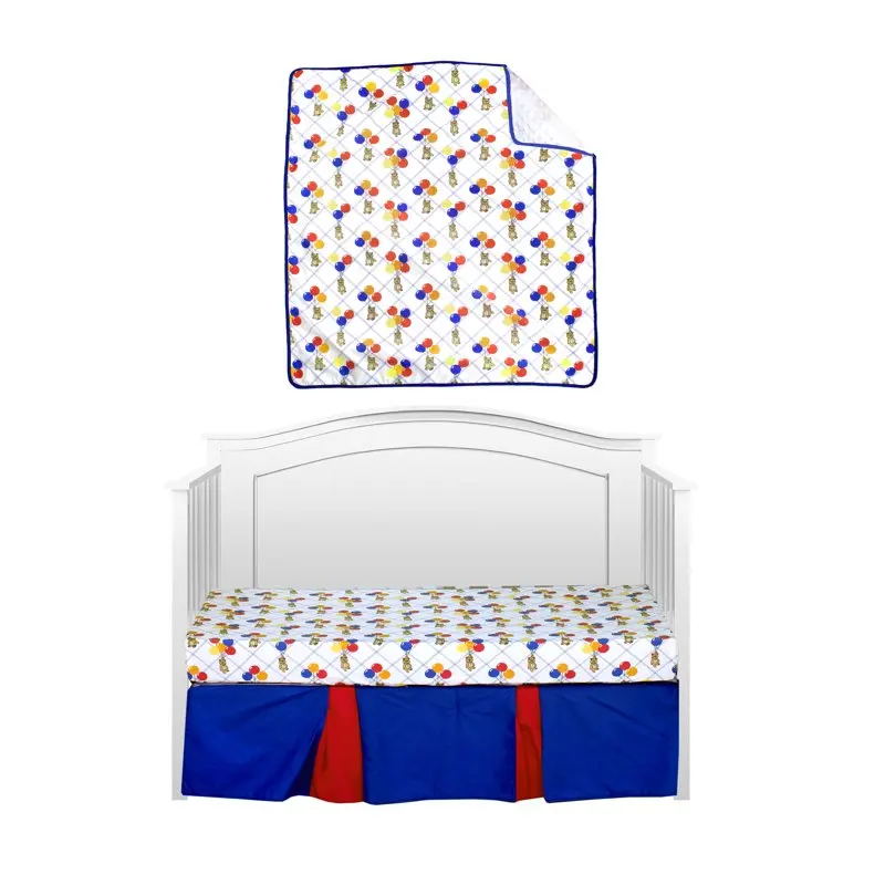 

Classic Teddy 3 Piece Crib Bedding Set