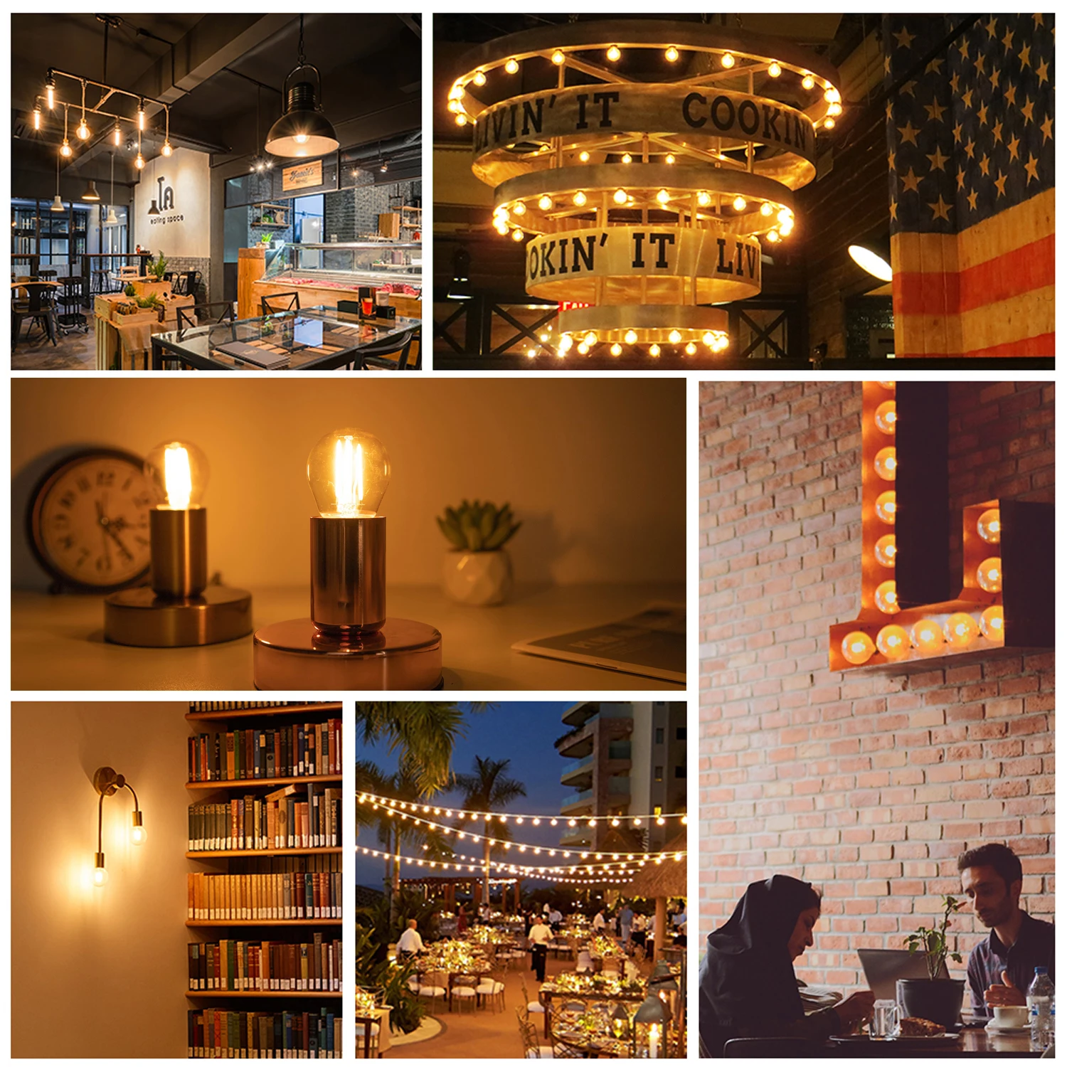 G45 4w Круглые Светодиодные Лампы Дневного Света С Янтарным Стеклом E27 Винтовым