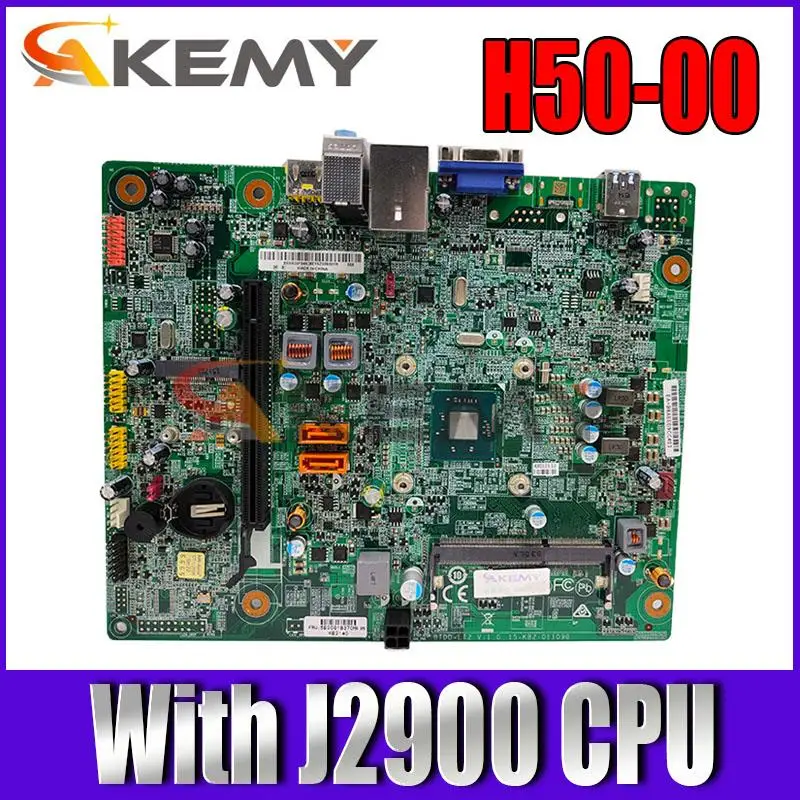 

Original For Lenovo H50-00 H30-00 Desktop Motherboard BTDD-LT2 FRU 5B20G18372 With J2900 CPU MB