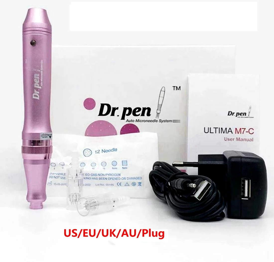 

Dr.Pen M7-C Electric Derma Pen Skin Care Tool Microneedling Derma Pen Mesotherapy Auto Micro Needle Derma Therapy With Cartridg
