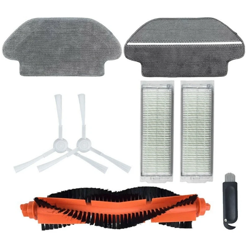 

Main Brush Side Brush Mop Cloth HEPA Filter Cleaning Robot Replacement Parts For VIOMI V2 PRO V3 SE STYTJ02YM Conga 3490