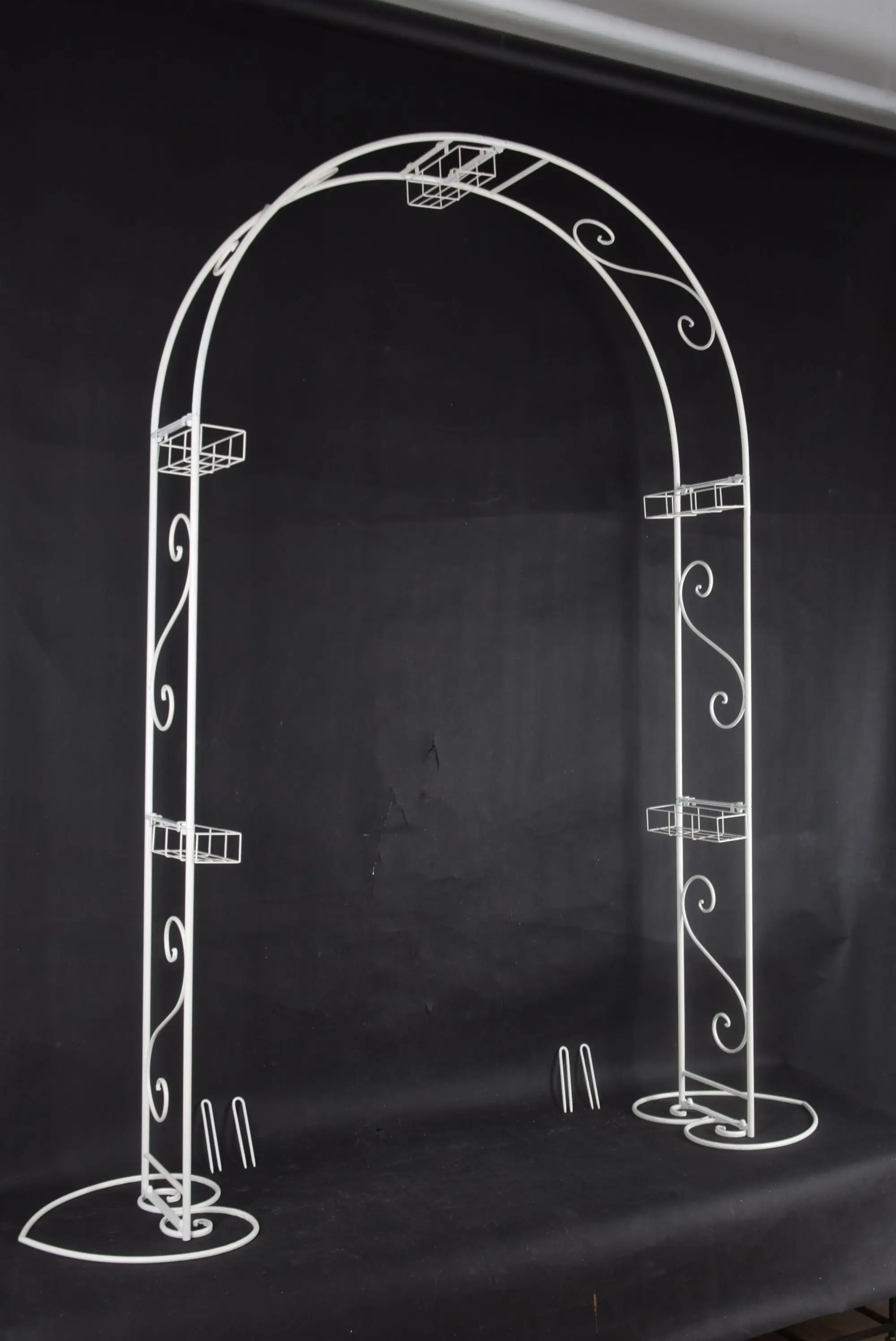 

Superior Quality Iron Garden Flower Arch Wedding Garden Arch Arbor
