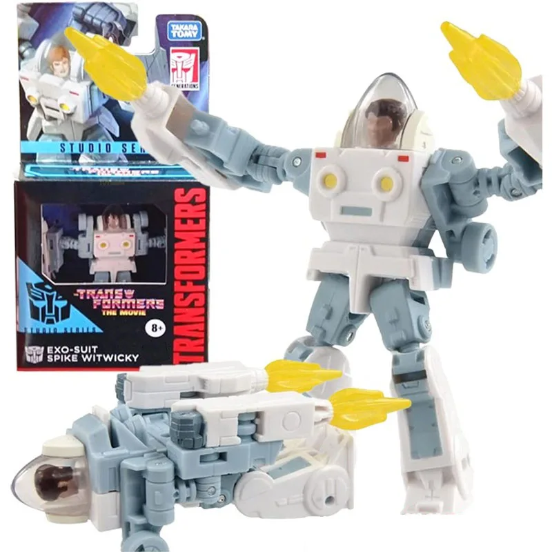 

TAKARA TOMY Genuine Transformers SS86 Big Movie Series Core Level Spike Witwicky Action Figure Model Collectible Kids Toy Gift