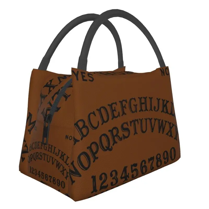 

Ouija Board Resuable Lunch Box for Women Multifunction Mystic Gothic Witchcraft Thermal Cooler Food Insulated Lunch Bag