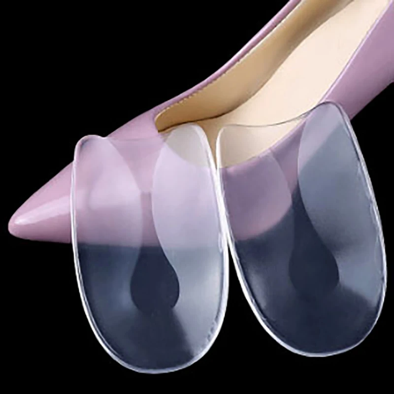 

1Pair U-Shape Heel Cushion Pad Shoe Inserts Silicone Gel Heel Cushions For Shoes Heel Protector S/M/L