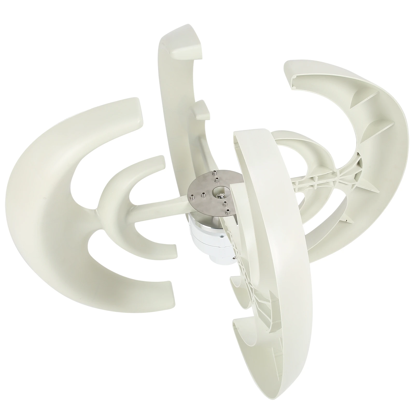 Ветер турбины фонарь двойной слой 4 лезвия вертикальные оси генератор Ассамблеи