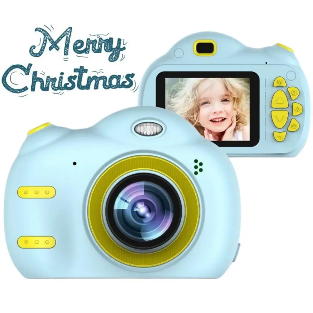 

Kids Digital Camera Toys For Age 3-8, Toddler Cameras Mini Cartoon RechargeableToys Camera Shockproof 8MP HD KidsToy Camcorder
