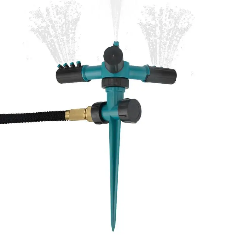 

Garden Sprinkler Rotating Sprinkler System For Yard Rotating Lawn Sprinkler Auto Irrigation System Sprinkler Covering Large Area