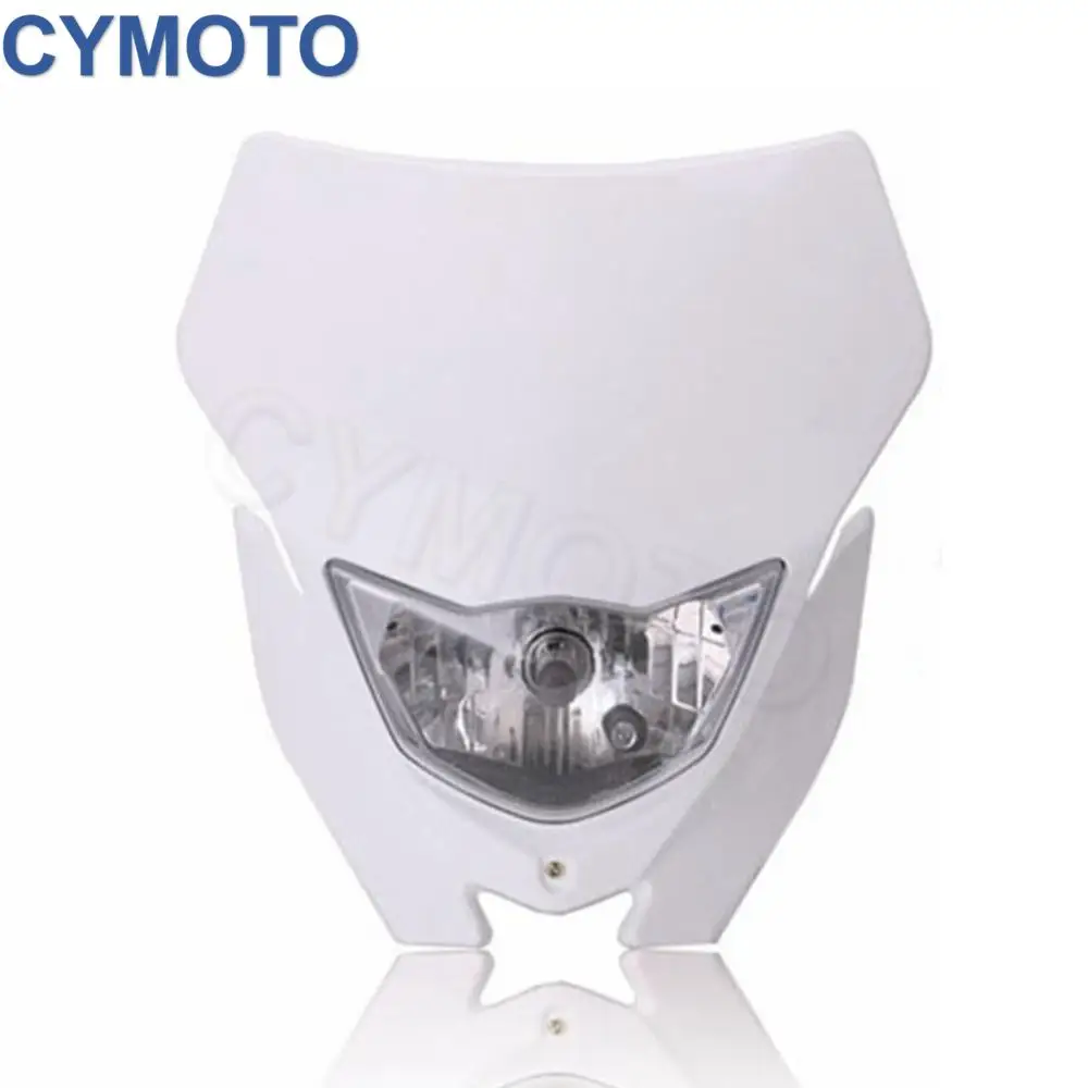 

MX мотоцикл H4 фара для Yamaha WR250 WR450 TTR WR супермото эндуро велосипед мотокросс фара обтекатель универсальная фара