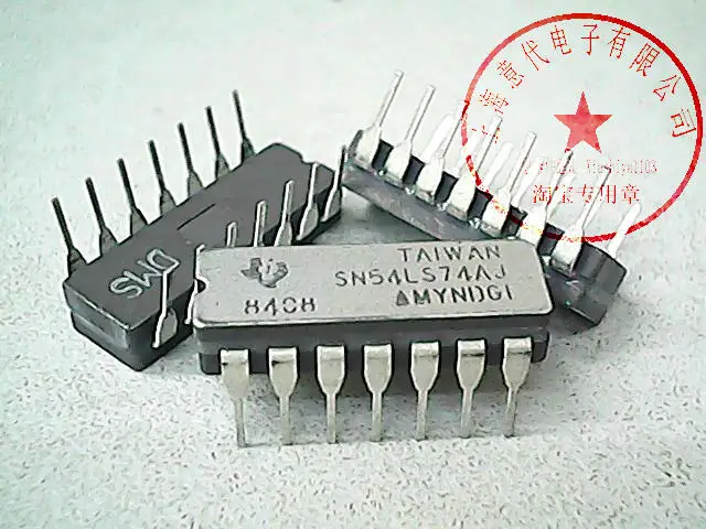 

SN54LS74AJ TI DIP-14 new