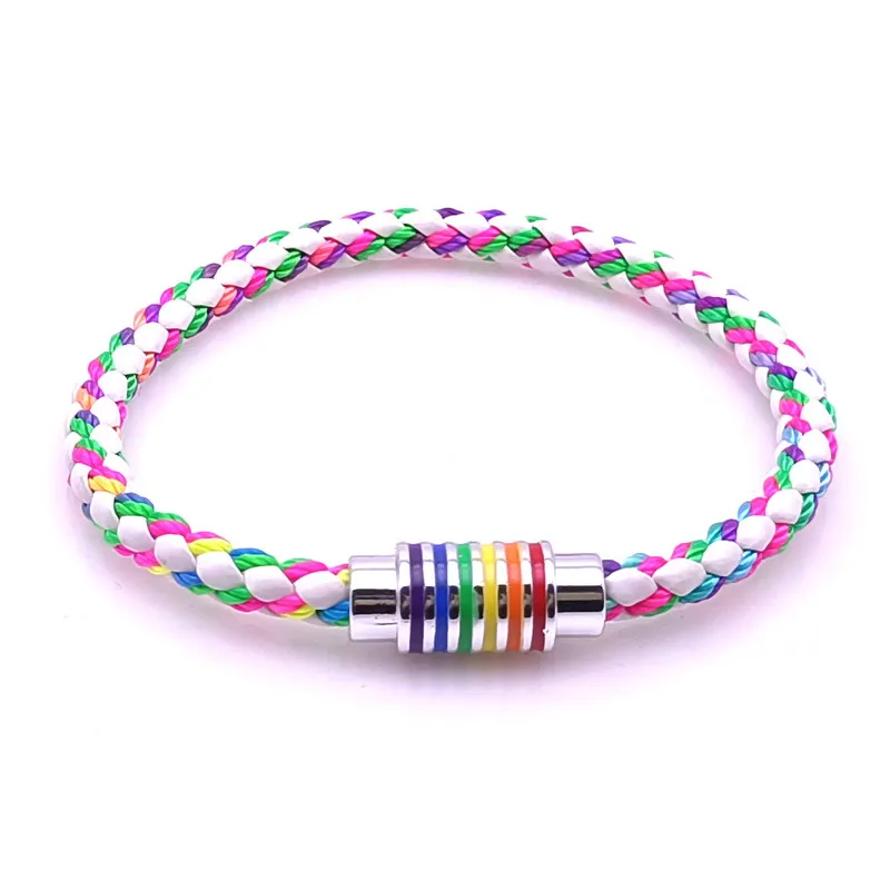 2024 Роскошный многоцветный Радужный дизайн из нержавеющей стали для мужчин и