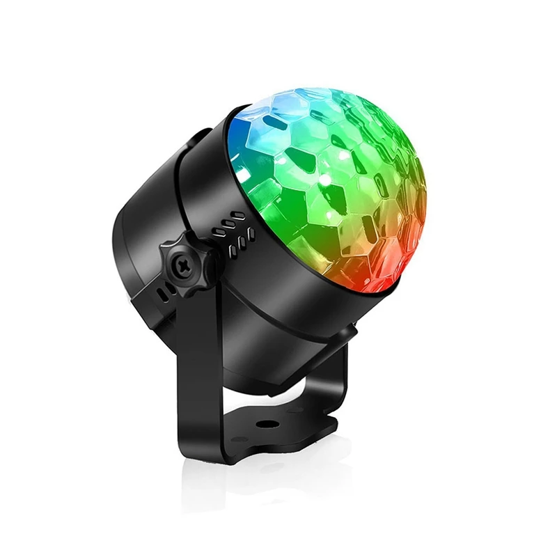 

RGB диско-шар с активацией звуком, 3 Вт, USB