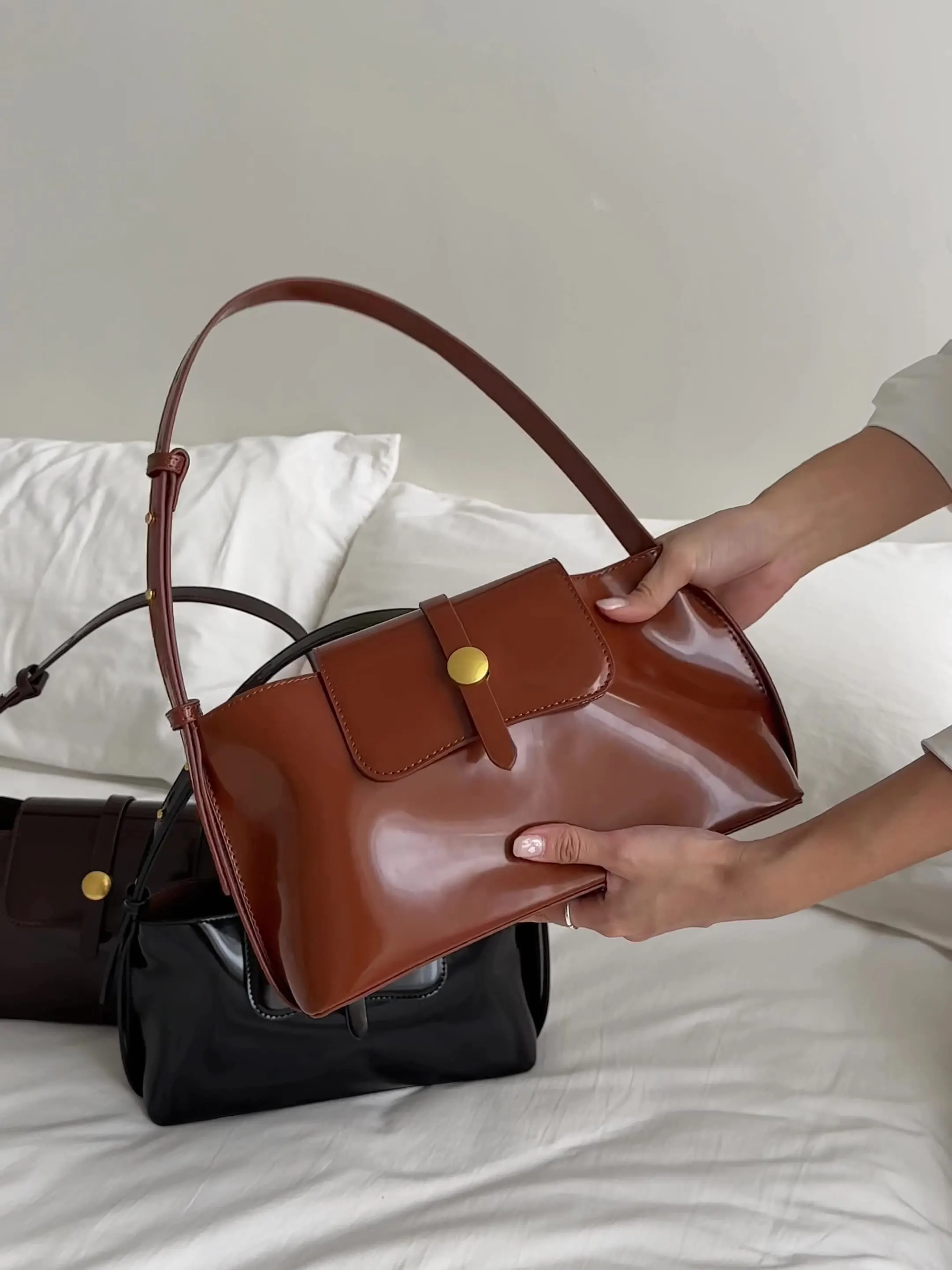 Модные сумки с клапаном для подмышек женщин рабочие дизайнерские винтажная