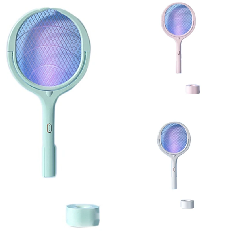

Practical 90 Degree Rotatable Mosquito Killer Lamp Electric Insect Racket UV Light USB Bug Zapper Trap Flies Summer Fly Swatter