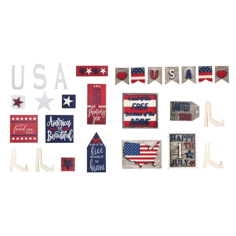 

1 набор, День Независимости, искусственное украшение для спальни, общежитие, Декор