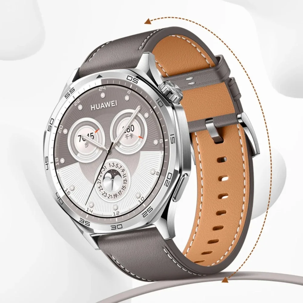 Кожаный ремешок 22 мм для Huawei Watch GT5GT5 ProGT4, 46 мм, деловой кожаный ремешок для HUAWEI Watch GT3pro, 46 мм, браслет (art.: 3920cb435d2a2) - 3920cb435d2a2