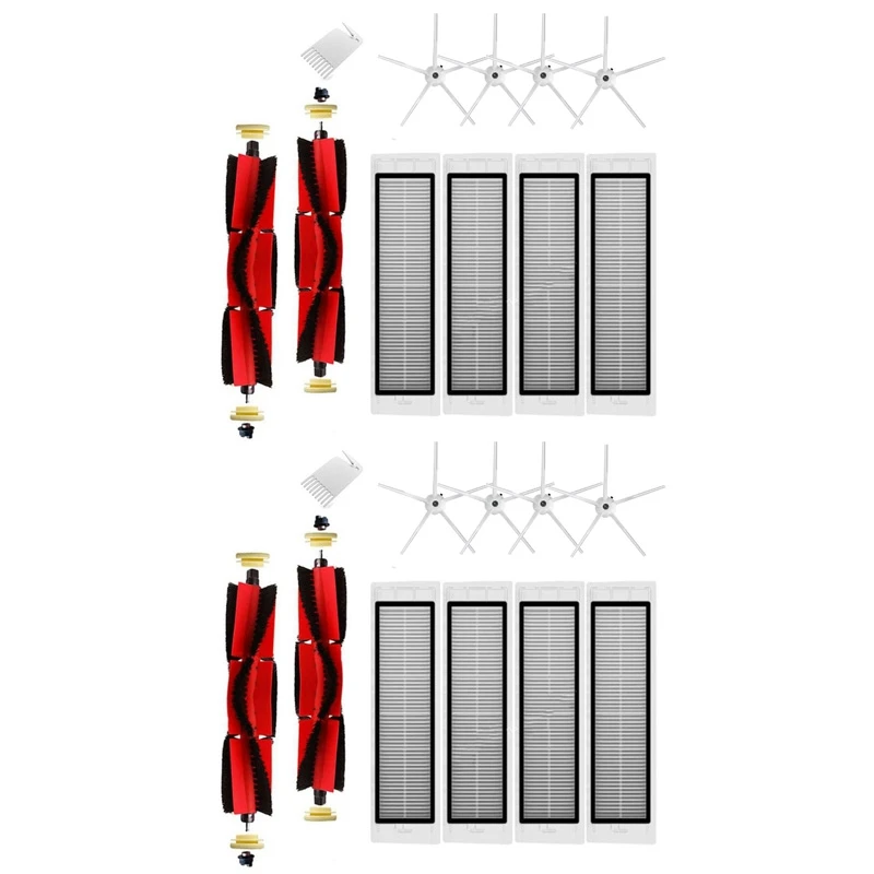 

22Pcs For Xiaomi Roborock S5 Max S50 S51 S55 S6 S6 Pure Accessories Vacuum Cleaner Parts HEPA Filter Main Side Brushes