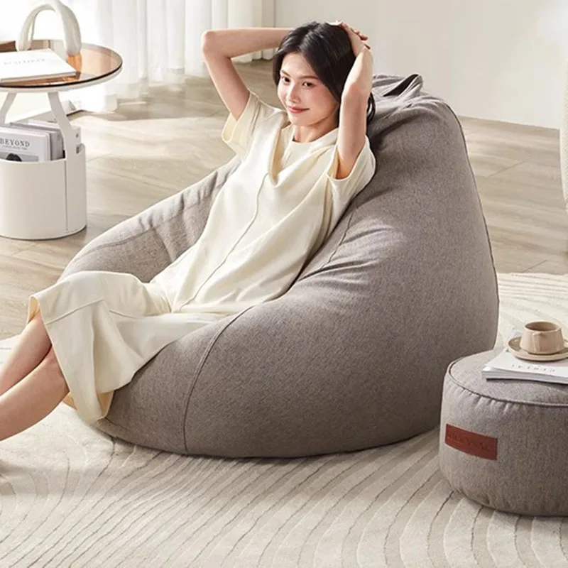 

Modern Lazy Sofa Puffs Lazy Individual Floor Lounge Creative Living Room Sofas Bedroom European Muebles Hogar Home Furniture