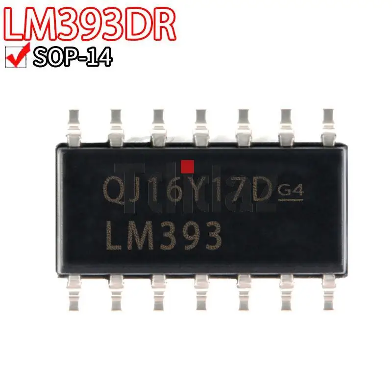 20 шт. LM393DR SOP8 LM393 SOP-8 SOP LM393DT LM358DR LM358 NE555DR NE555 LM339DR LM339 LM324DR LM324 LM358DR2G