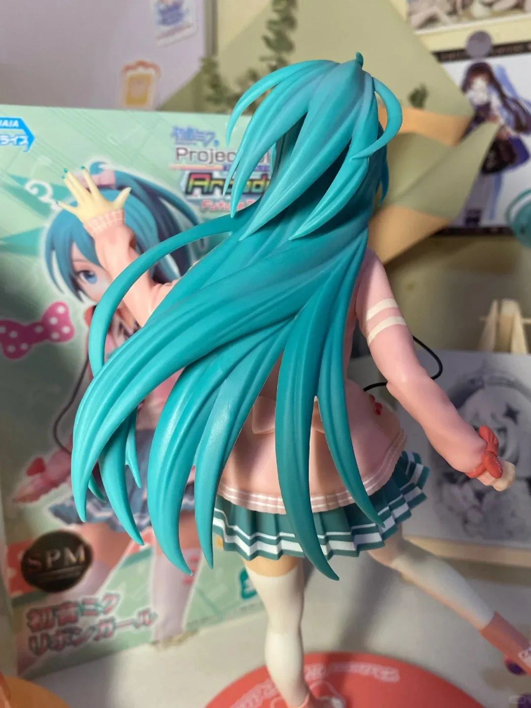 Оригинальная аркадная фигурка Sega Spm Hatsune Miku Project Diva аркадное будущее тон Вокалоид