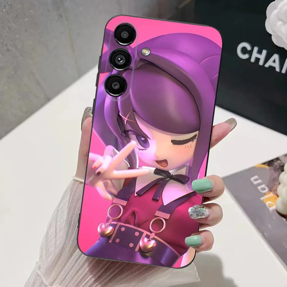 Чехол для телефона Game N-Needy Girl Overdose Samsung S24 S21 S22 S23 S30 Ultra S20 Plus Fe Lite Note 10 9 5G черный