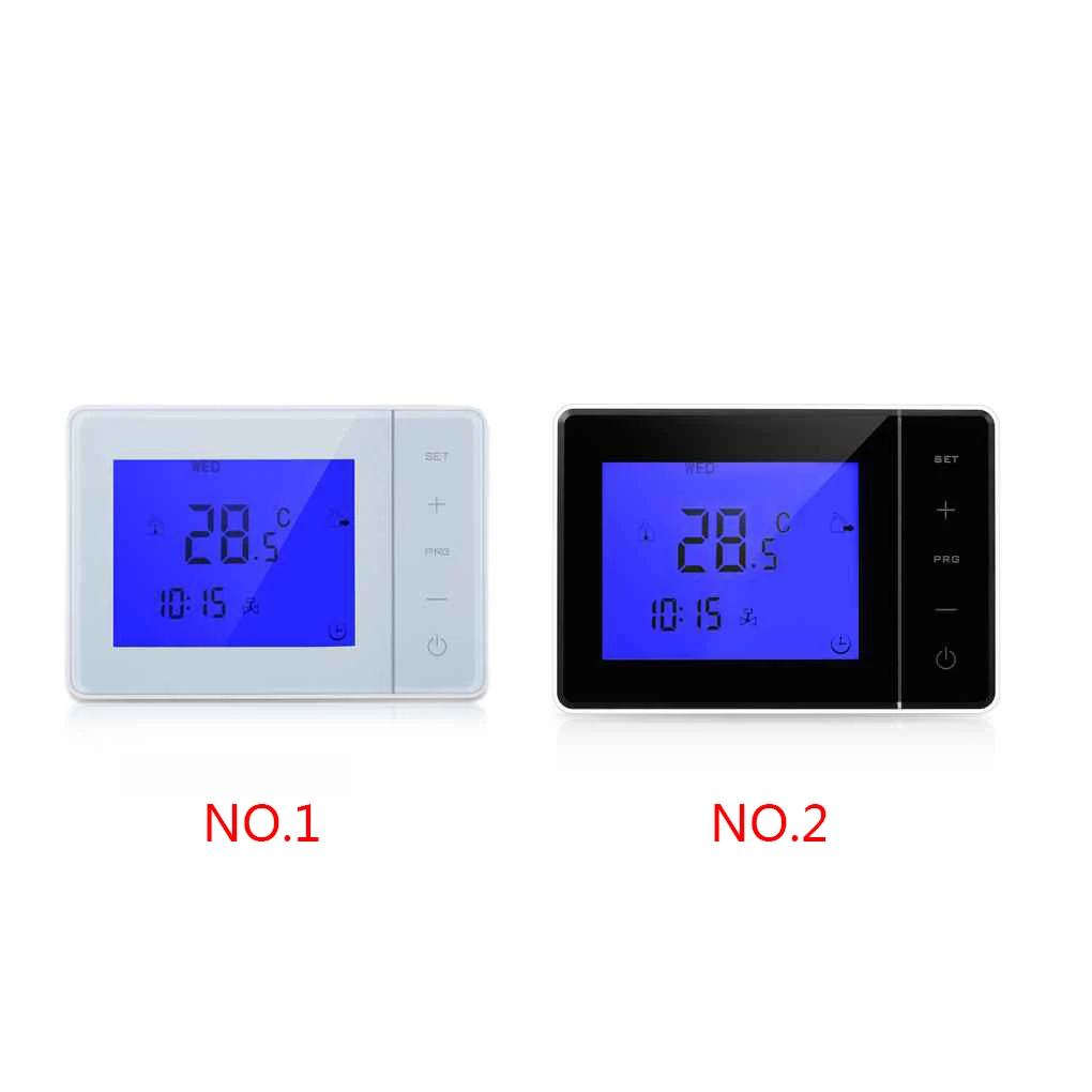 

Programmable Wall-hung Boiler Heating Thermostat 5A Digital Room Temperature Controller Touch Screen LCD Thermostat