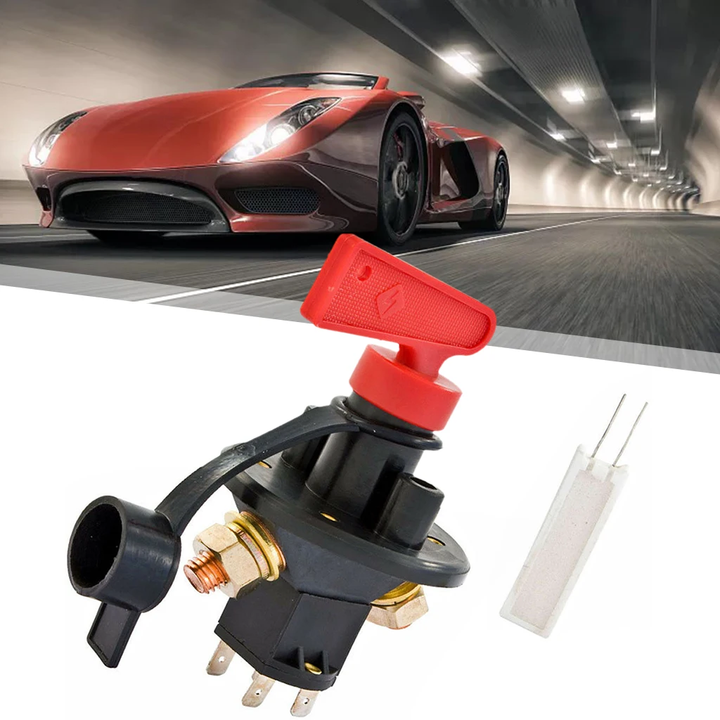 

Cut Out/2/24V Cover Battery Terminals Battery Disconnect Fit for Vehicles