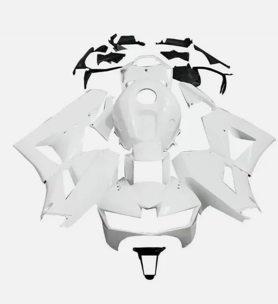 Высококачественный белый серебряный мотоцикл ABS инъекция обтекатель кузова