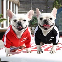 pet dog winter jacket warm fleece sweatshirt clothes for small medium dogs designer chihuahua french bulldog