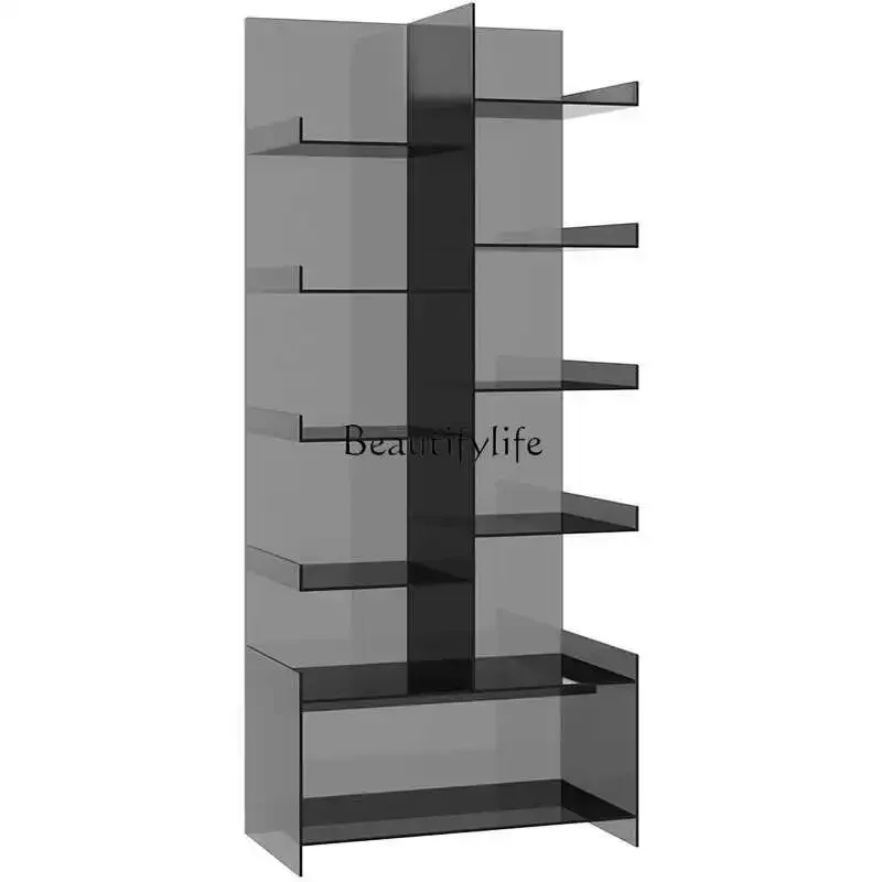 Wabi Sansan акриловая напольная полка многослойный книжный шкаф декоративная