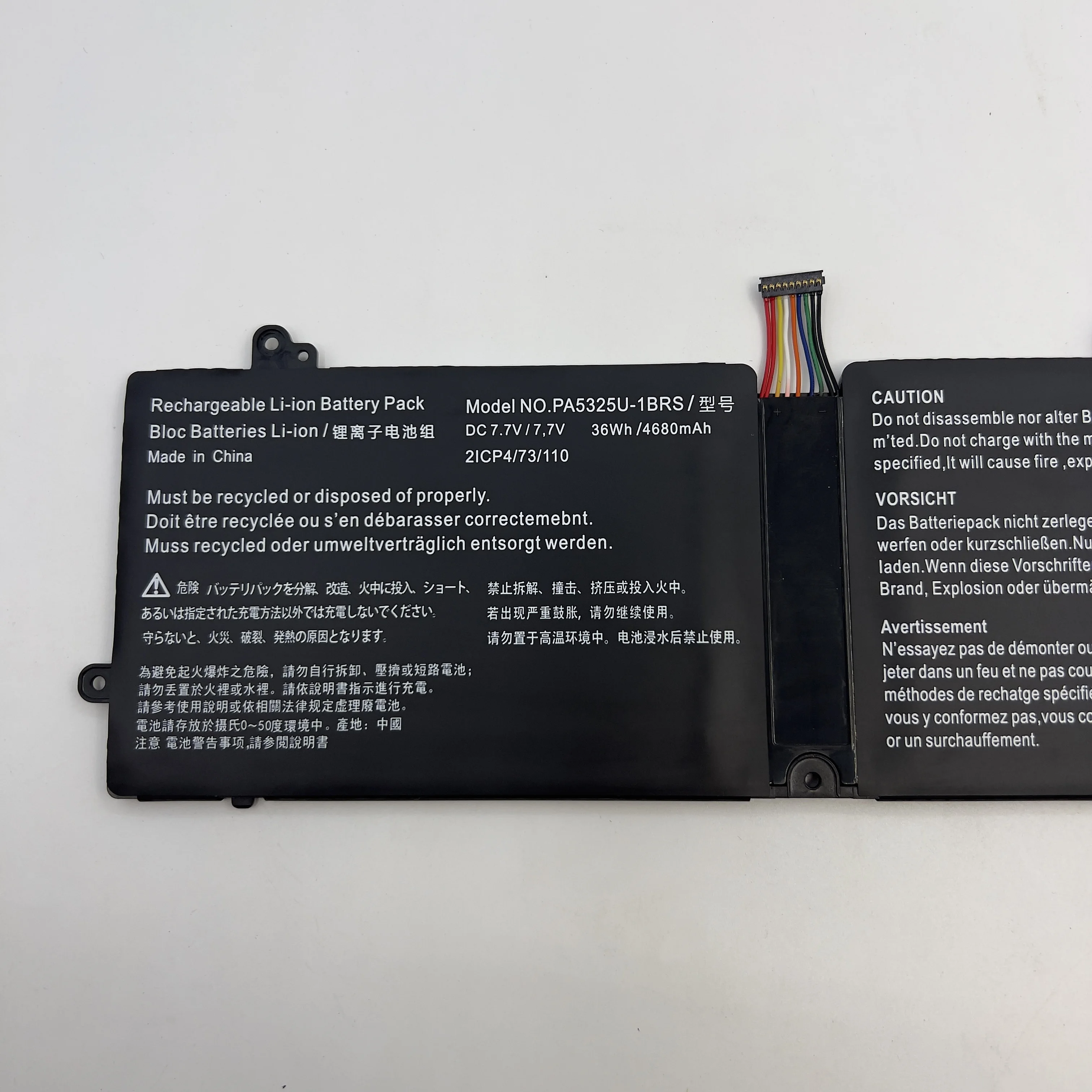 Фото Toshiba Port g X30T-E-113,Portege X30T-E-10Q,176,1DP,X30-T-E PA5325U-1BRS PA5325U PA5325 аккумулятор №5