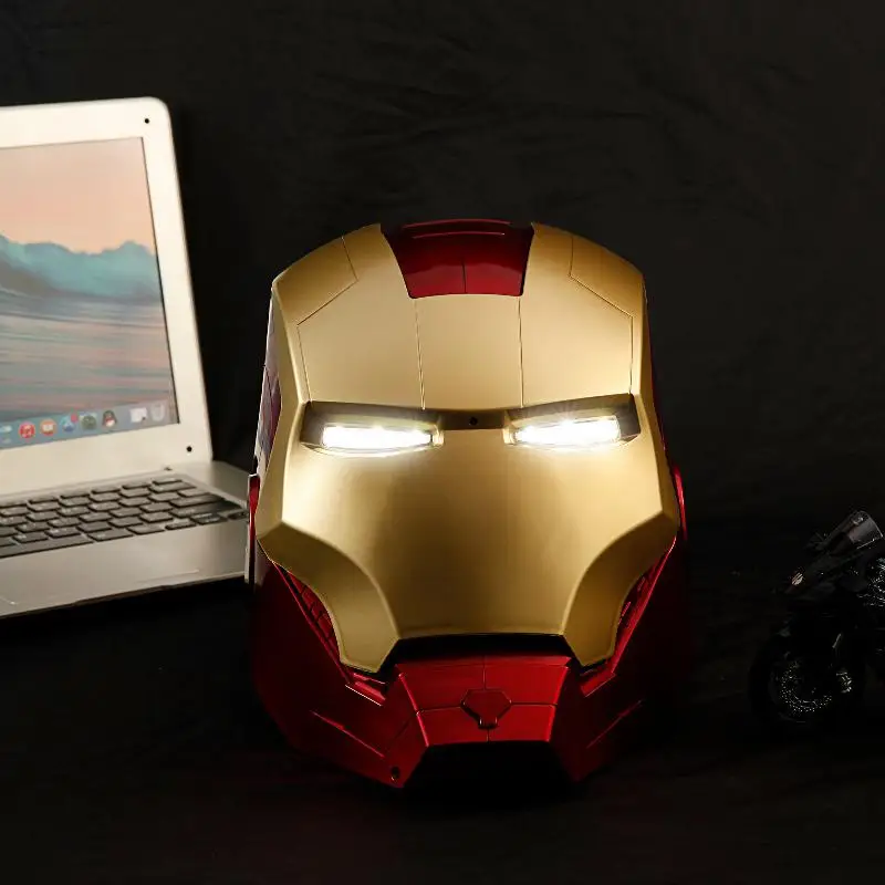Marvel Железный человек шлем электрический 1/1 Mk5 дистанционное и Голосовое