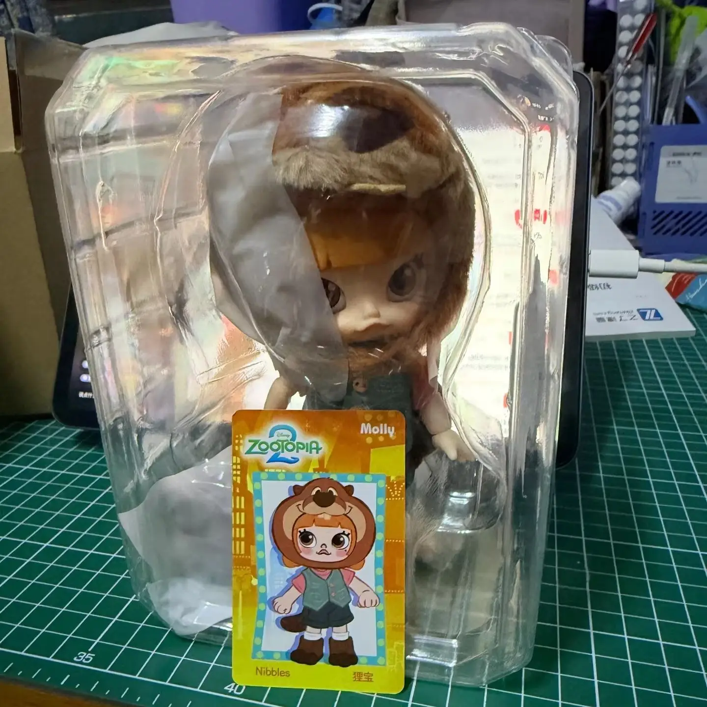 POPMART MOLLY ZOOTOPIA 2 Серия, масштаб 112, милая аниме-фигурка, слепая коробка — коллекционные загадочные куклы-сюрпризы, подарок (art.: 3920db9ca848b) - 3920db9ca848b