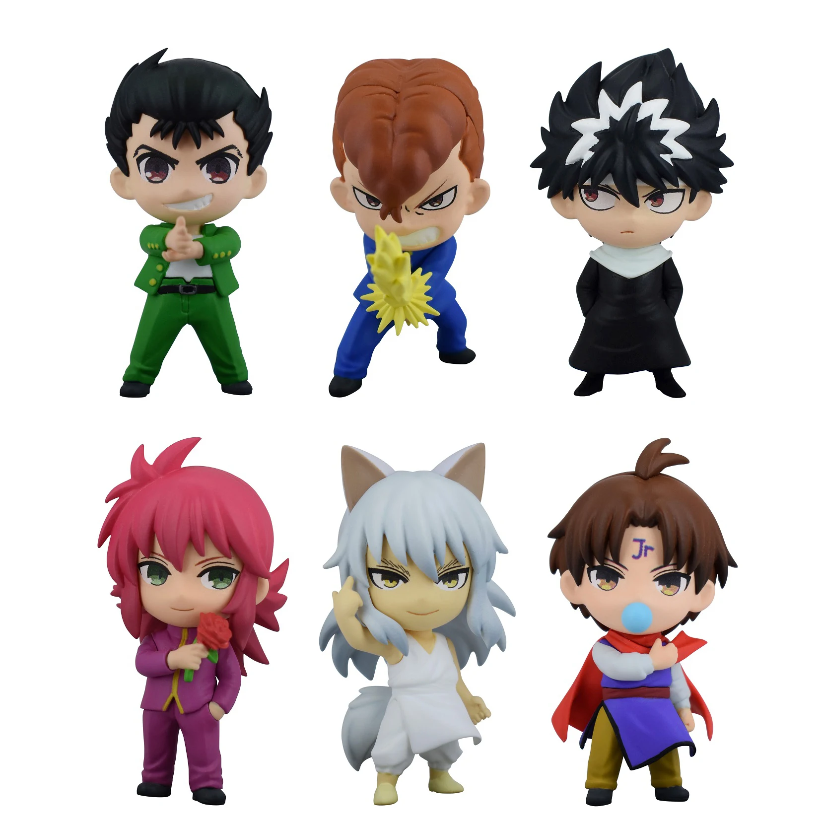 

Искусственные игрушки Yusuke Hiei Аниме фигурки моделей Q версия аниме фигурка фигурные модели игрушки реальные подарки Новинка