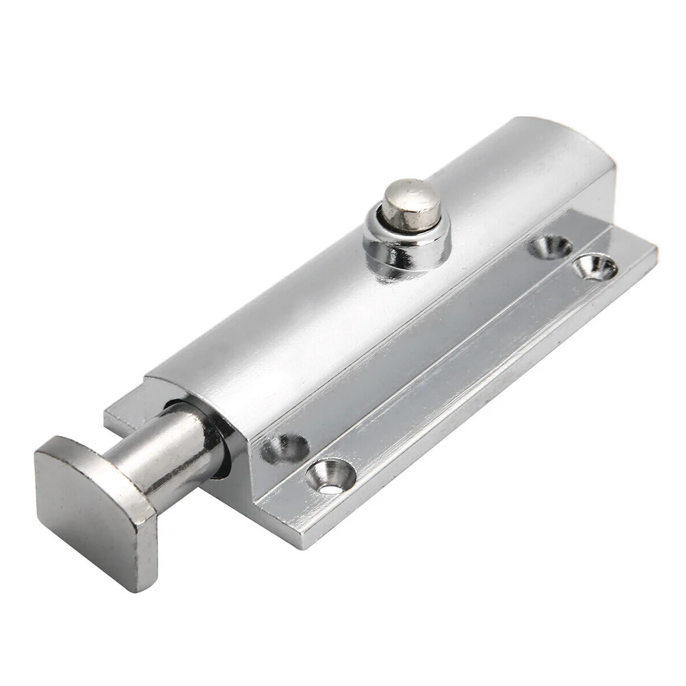 

Brand New Button Latch Door Chain Bedroom Door Hardware Door Padlock Plate For Bathroom Security Stainless Steel
