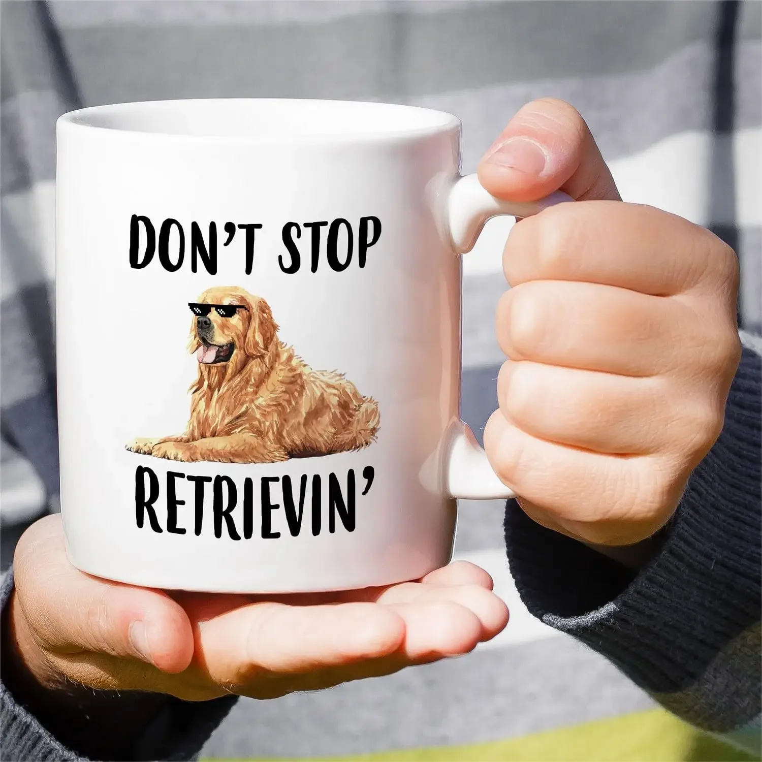 Кружки Не останавливайтесь для любителей собак забавные рождественские подарки