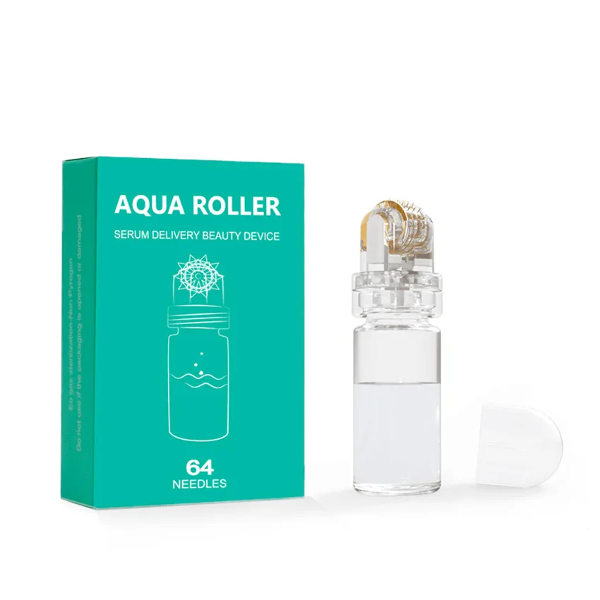 

Microneedle Roller Water Soluble Needle Roller Microneedling 64 Pin Microneedle Derma Roller Serum Essence Infusion Skin Care