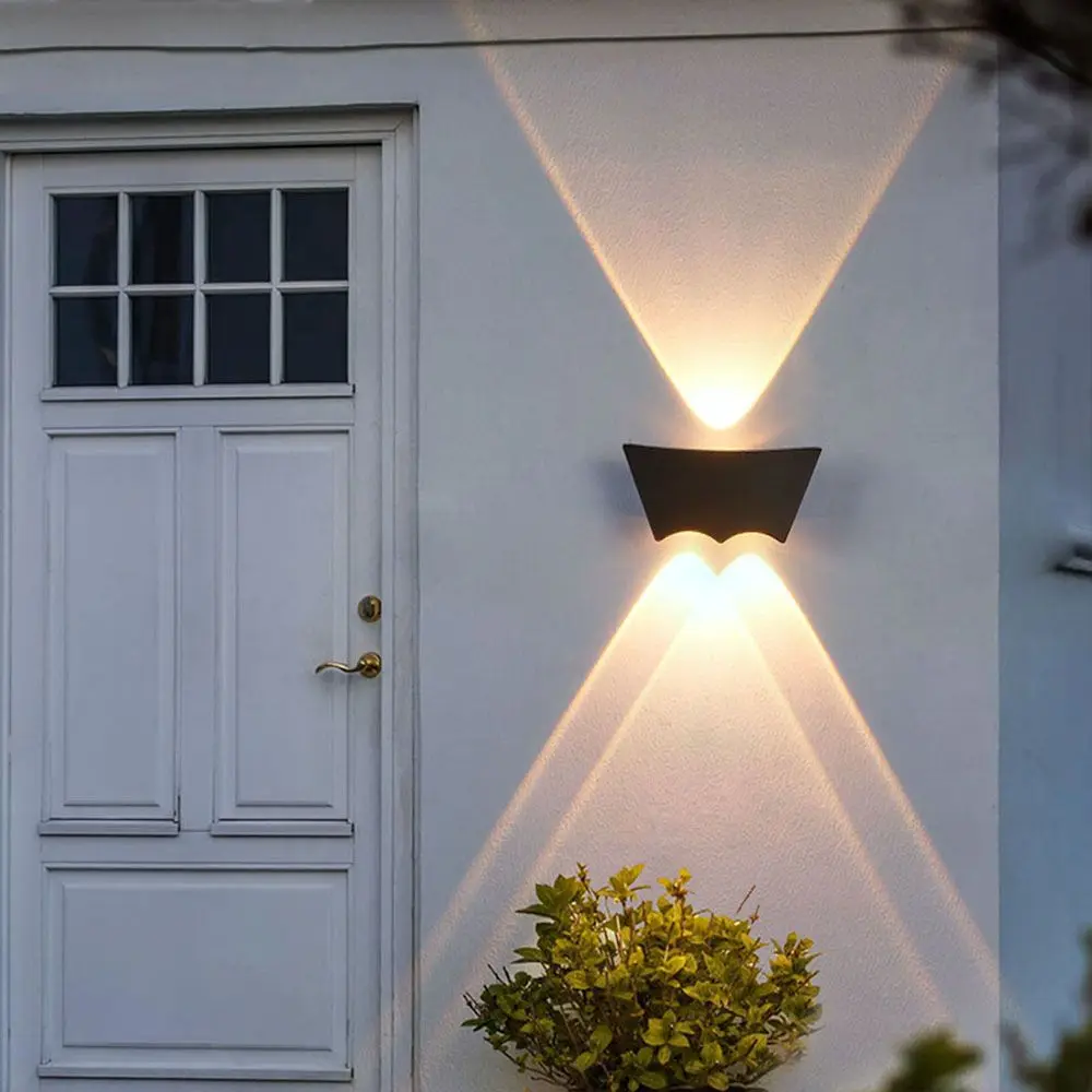 

Wall Light Led Waterproof Exterior Wall Up and Down Spotlight Outdoor Wall Washer Light Balcony Stairs Garden Wall Light