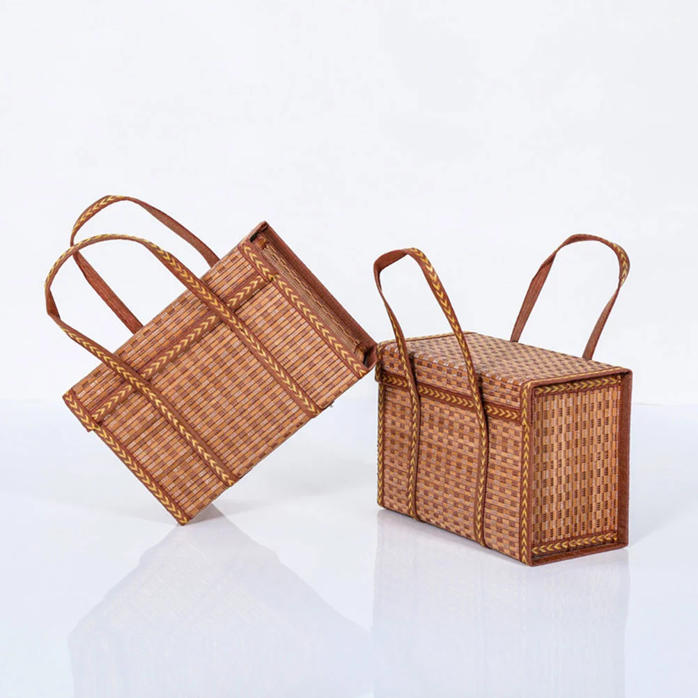 

Basket Baskets Storage Picnicorganizing Woven Wicker Egg Straw Easter Sundries Foodholdervintagebread Fruit Folding Rattan