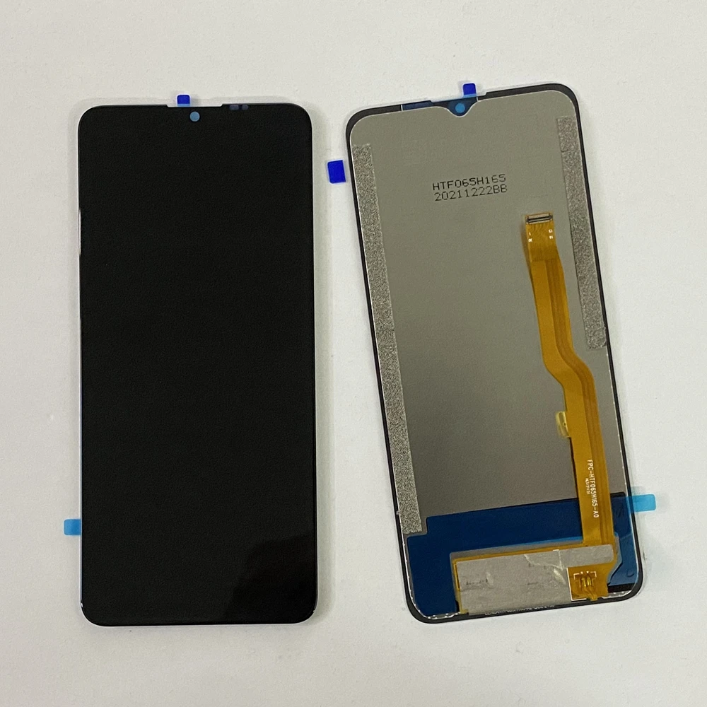 original for 6 52 inch oukitel c25 lcd display touch screen with frame digitizer assembly for oukitel c25 lcd android 11 phone free global shipping
