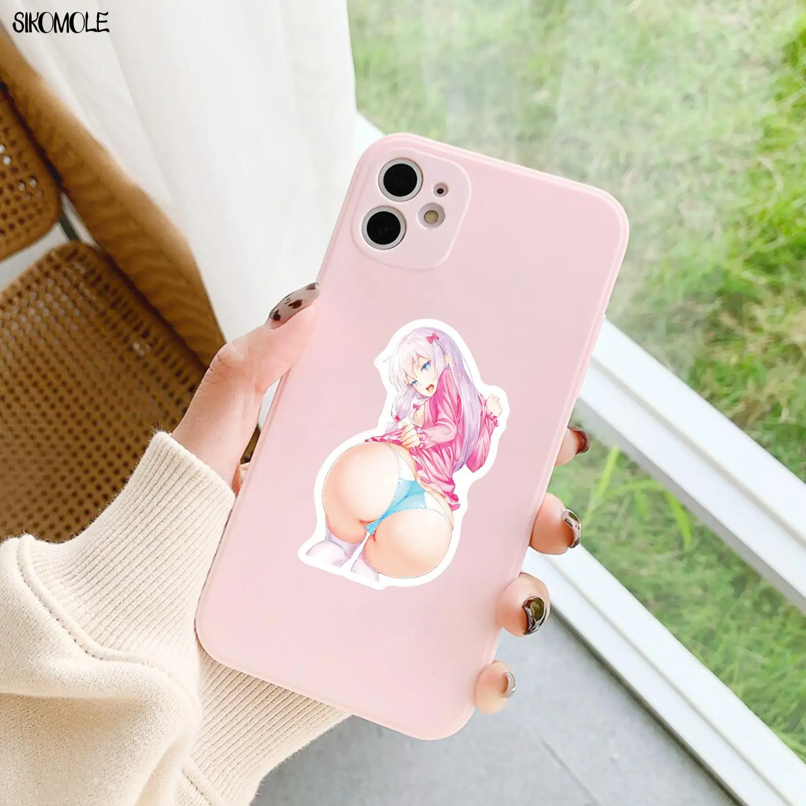 Стикеры аниме Hentai Sexy Girl Waifu наклейки сделай сам для игрушек багажа ноутбука