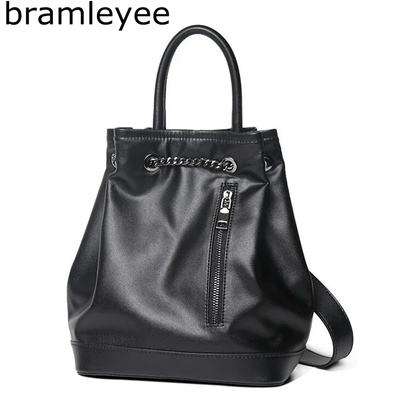 Женская сумка через плечо большой вместимости подмышки женская сумка-ведро из