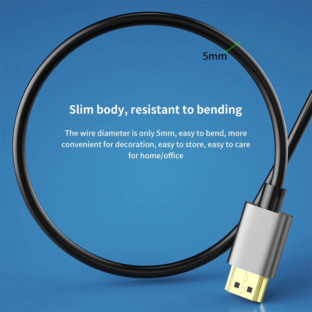 4K HDMI кабель 2 0/2 1/1 4 провод для Xiaomi Xbox серии X PS5 PS4 Chromebook ноутбуков 60 Гц сплиттер
