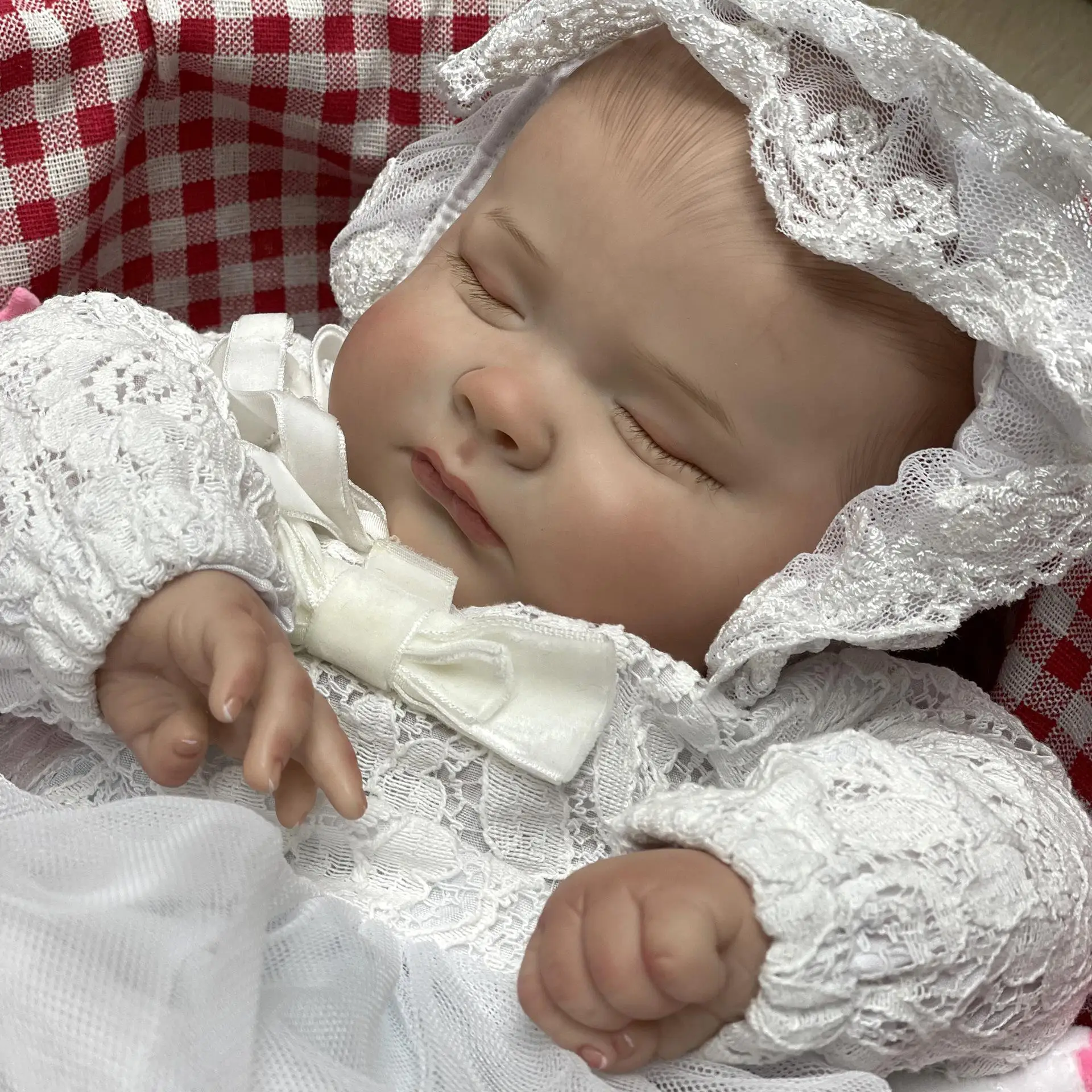 

Lifelike Silicone Vinyl Doll Baby Reborn 20inch/50cm Realistic Sleeping Babies Dolls With Lovely Clothes Kids Playmate
